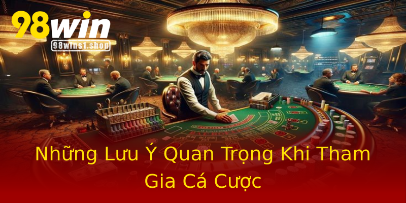 Những Lưu Ý Quan Trọng Khi Tham Gia Cá Cược Những Lưu Ý Quan Trọng Khi Tham Gia Cá Cược